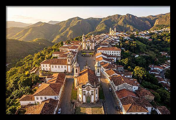 Ouro Preto At Golden Hour
