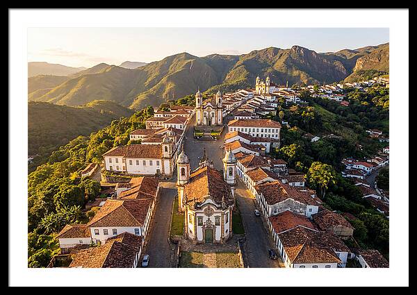 Ouro Preto At Golden Hour