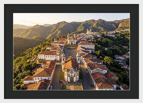 Ouro Preto At Golden Hour
