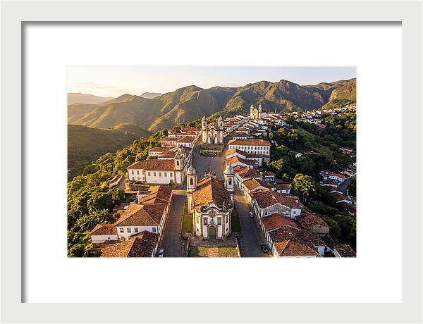 Ouro Preto At Golden Hour