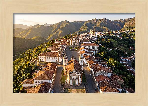 Ouro Preto At Golden Hour