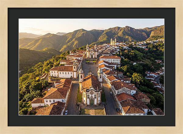 Ouro Preto At Golden Hour