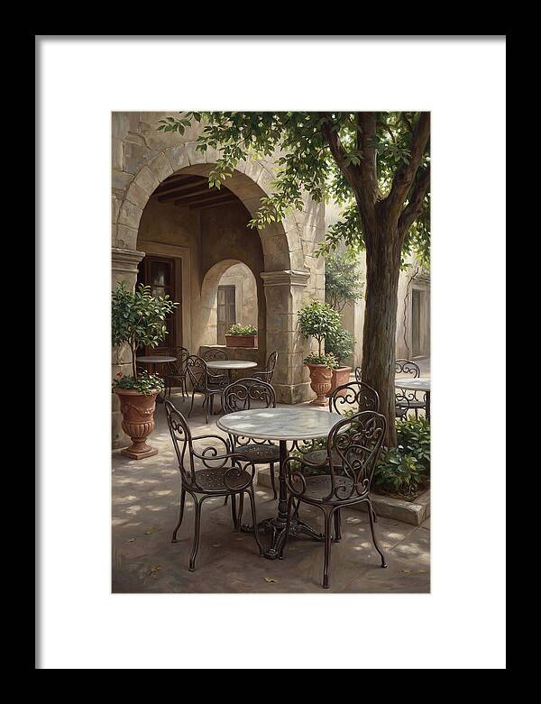 Outdoor Caf Serenity
