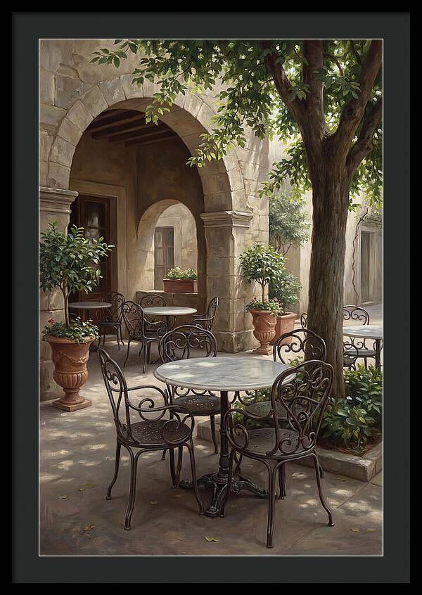 Outdoor Caf Serenity