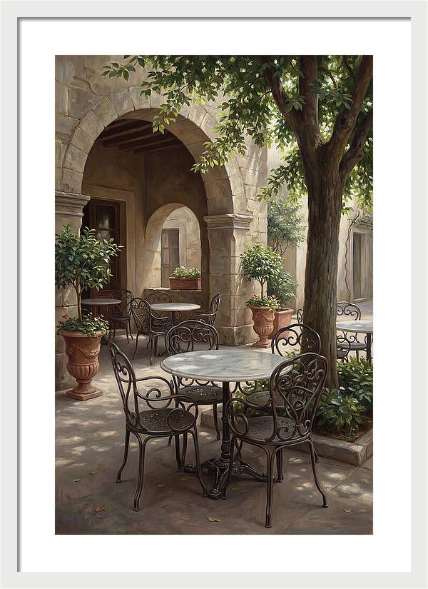 Outdoor Caf Serenity