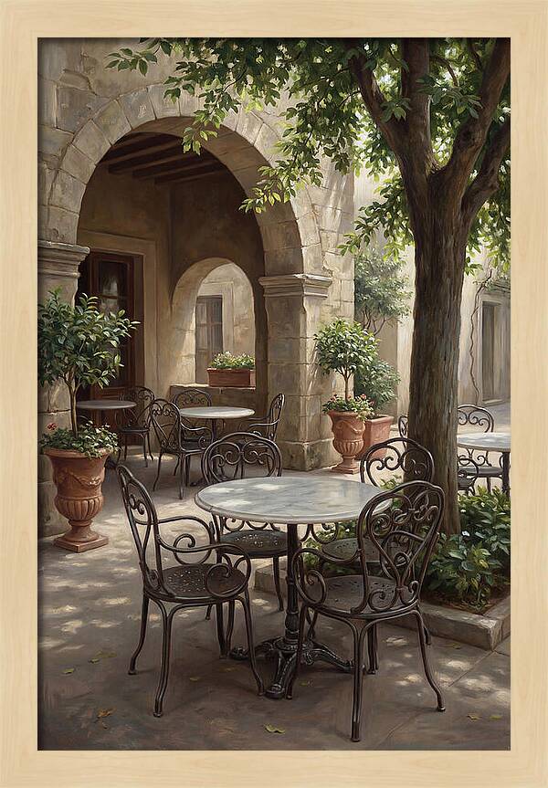 Outdoor Caf Serenity