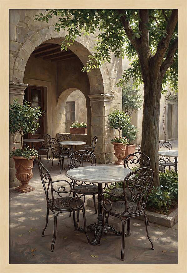 Outdoor Caf Serenity