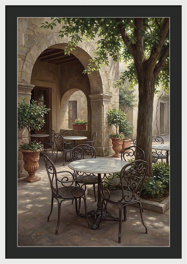 Outdoor Caf Serenity