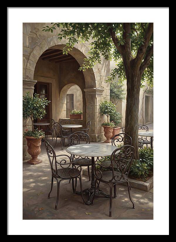Outdoor Caf Serenity