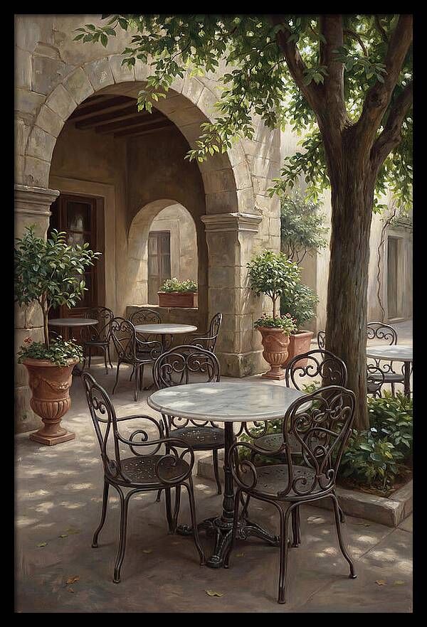 Outdoor Caf Serenity