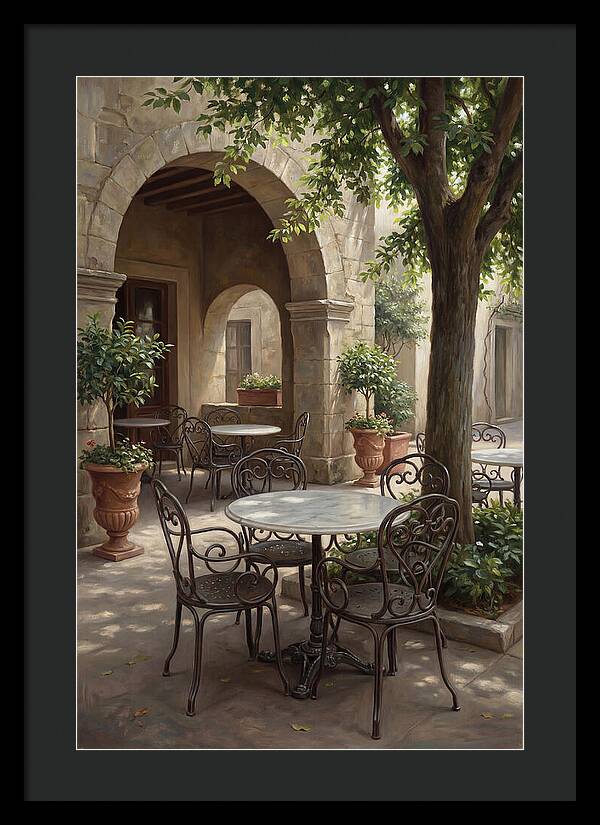 Outdoor Caf Serenity