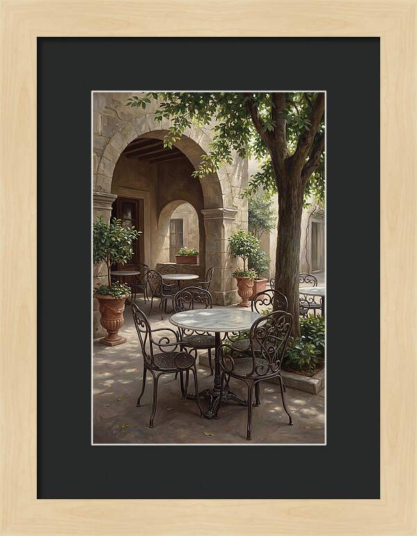 Outdoor Caf Serenity