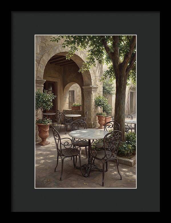 Outdoor Caf Serenity