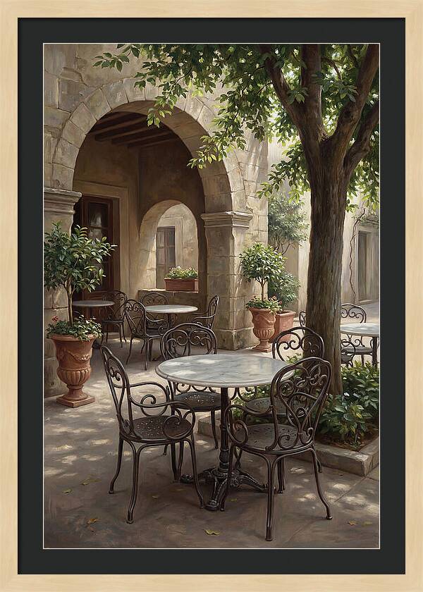 Outdoor Caf Serenity