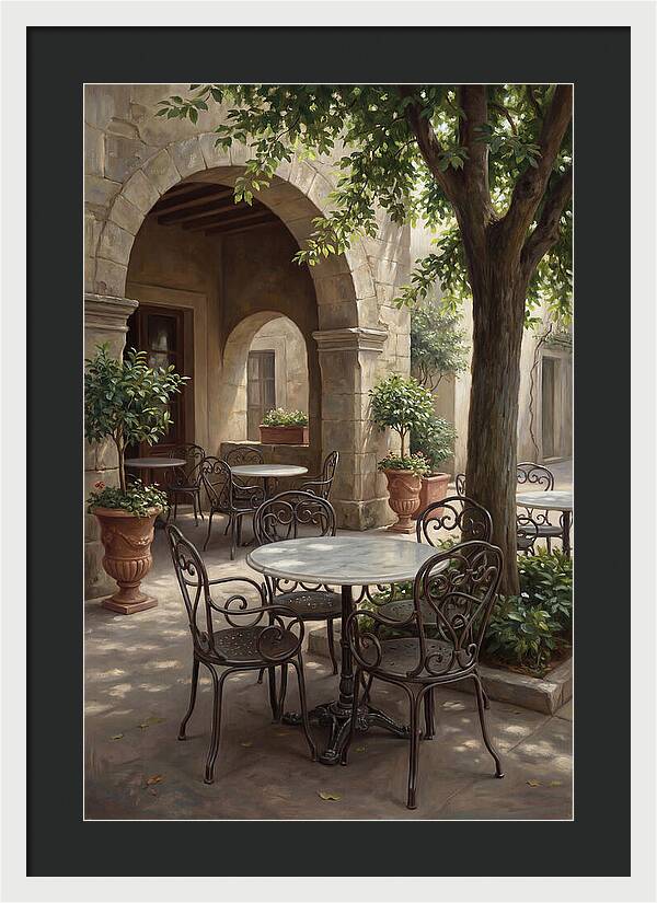 Outdoor Caf Serenity