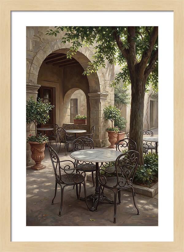Outdoor Caf Serenity