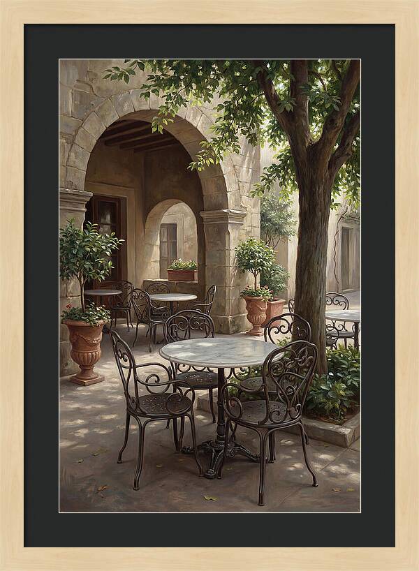 Outdoor Caf Serenity