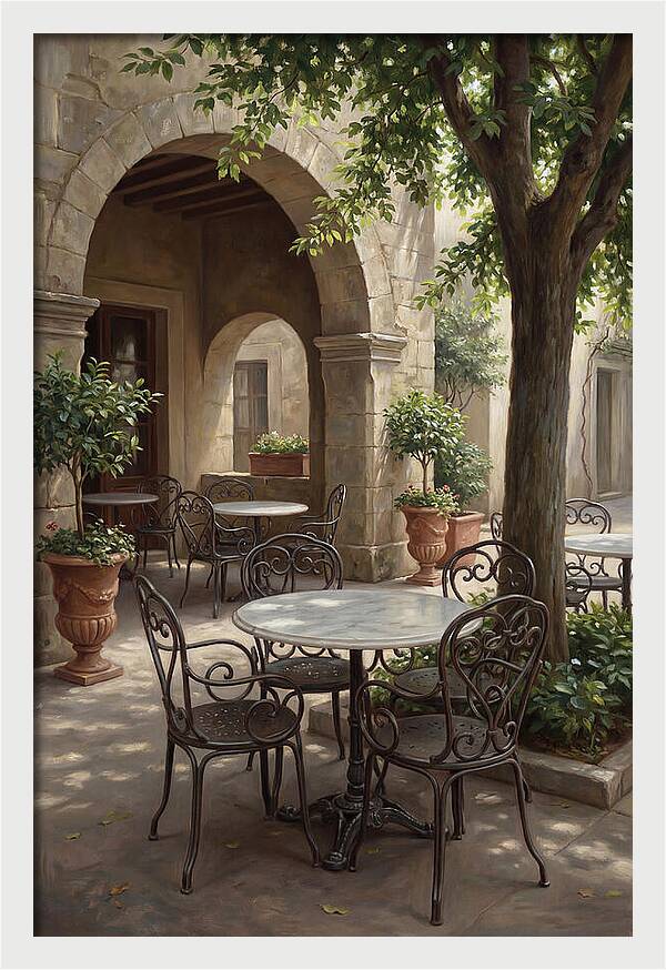 Outdoor Caf Serenity