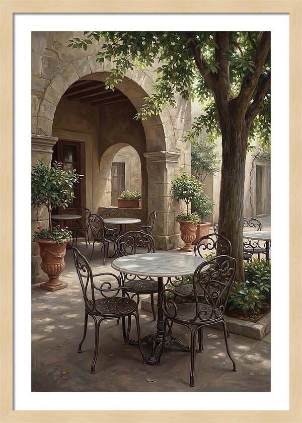 Outdoor Caf Serenity