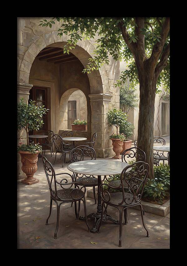 Outdoor Caf Serenity