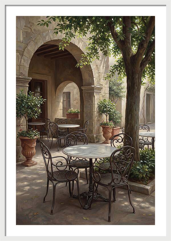 Outdoor Caf Serenity