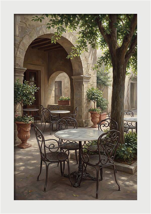 Outdoor Caf Serenity