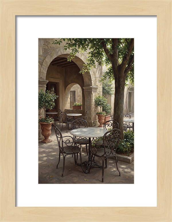 Outdoor Caf Serenity