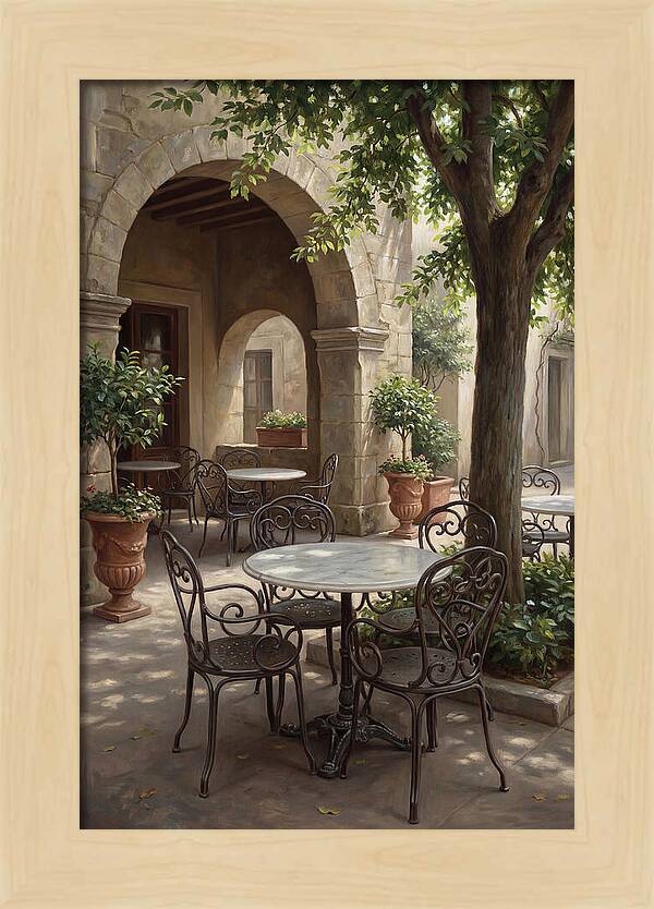 Outdoor Caf Serenity