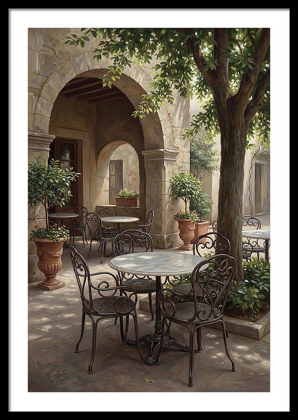 Outdoor Caf Serenity