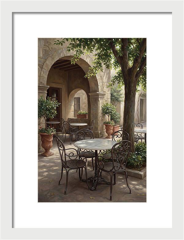 Outdoor Caf Serenity