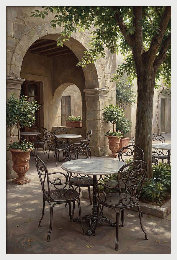 Outdoor Caf Serenity