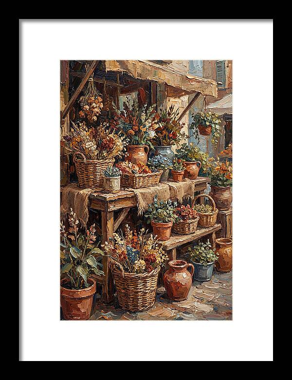 Outdoor Flower Market