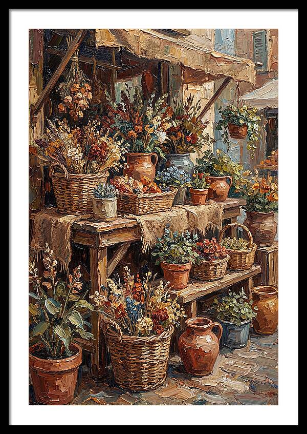 Outdoor Flower Market