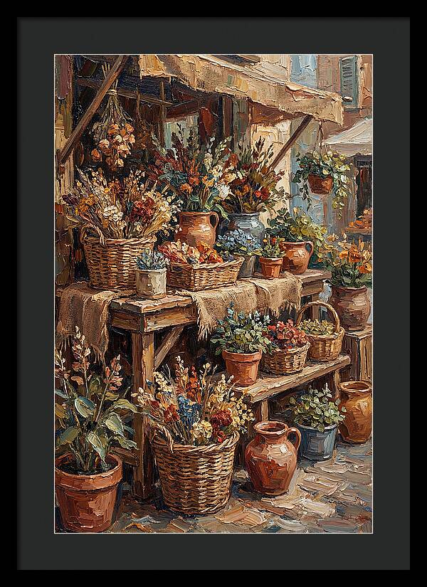 Outdoor Flower Market