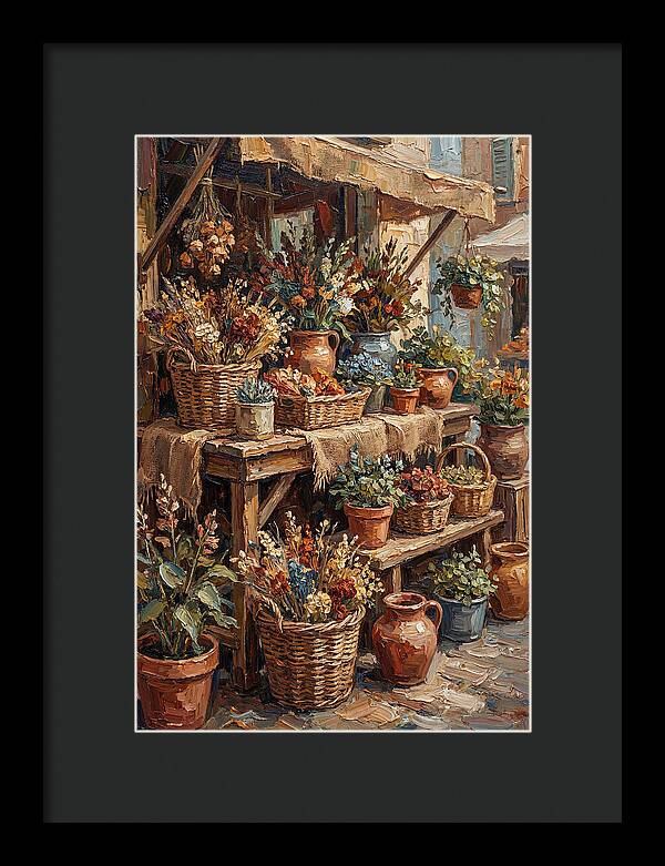 Outdoor Flower Market