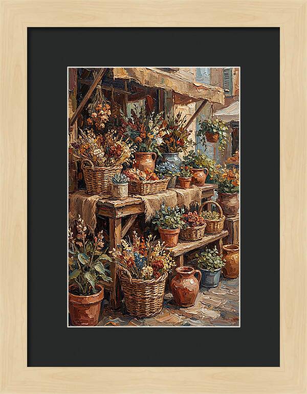 Outdoor Flower Market