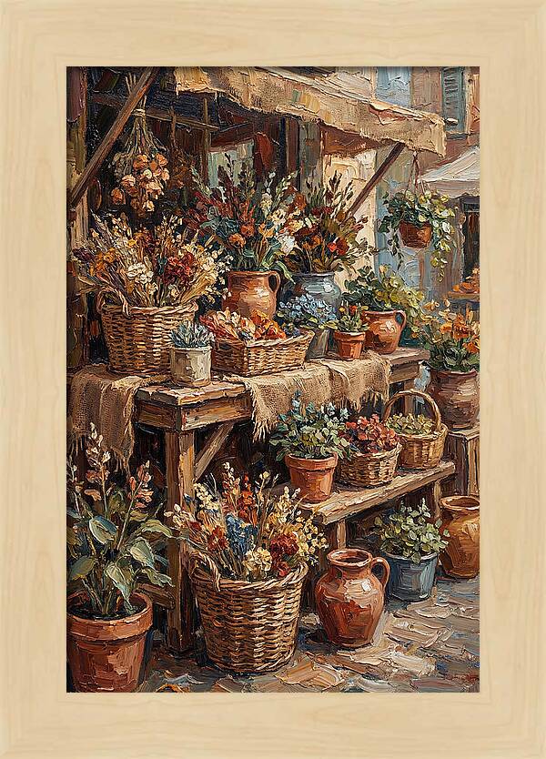 Outdoor Flower Market