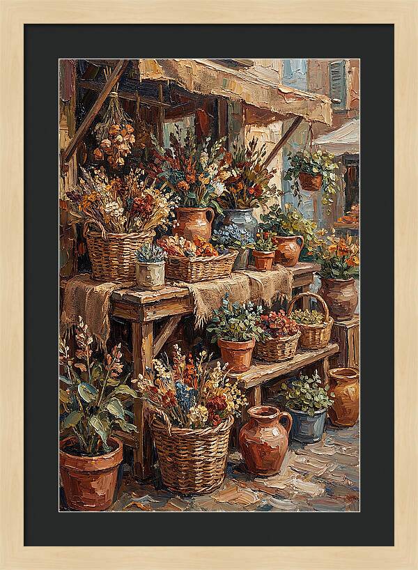 Outdoor Flower Market