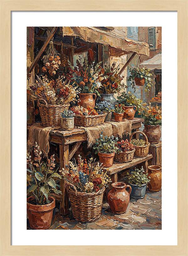 Outdoor Flower Market