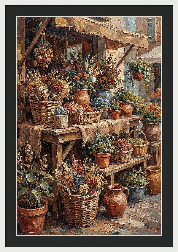 Outdoor Flower Market
