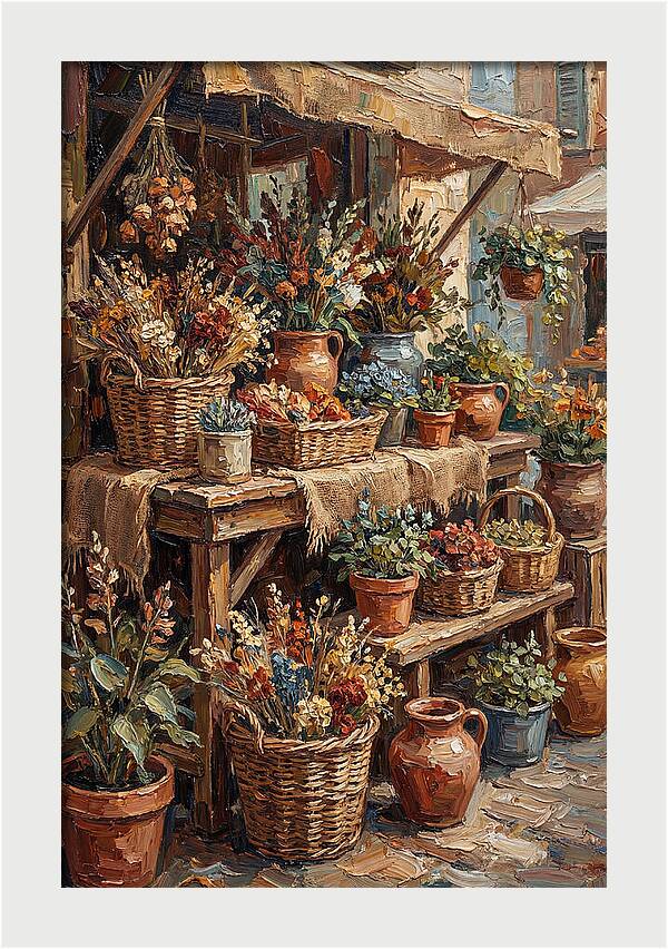 Outdoor Flower Market