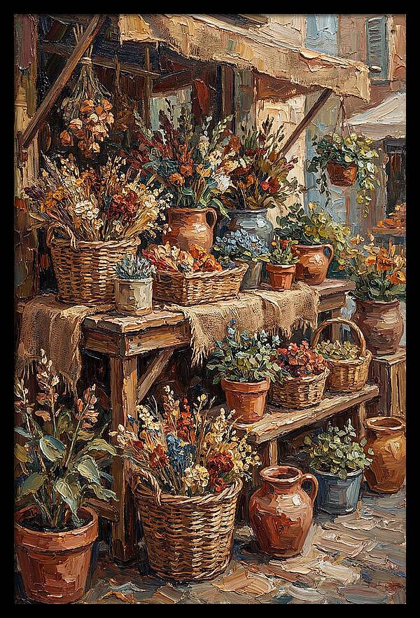 Outdoor Flower Market
