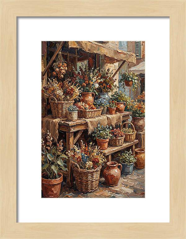 Outdoor Flower Market