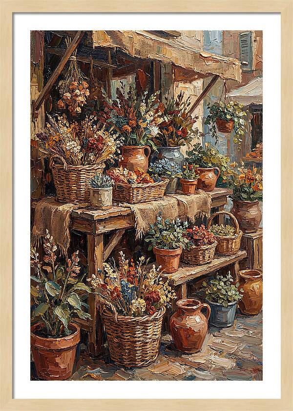Outdoor Flower Market