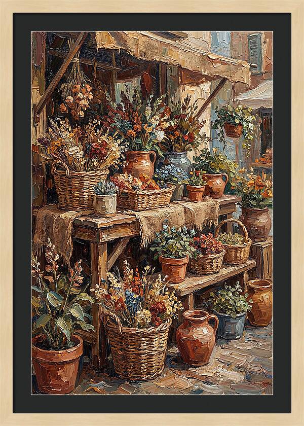 Outdoor Flower Market