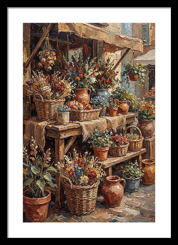 Outdoor Flower Market