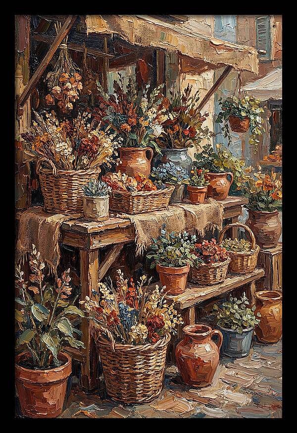 Outdoor Flower Market