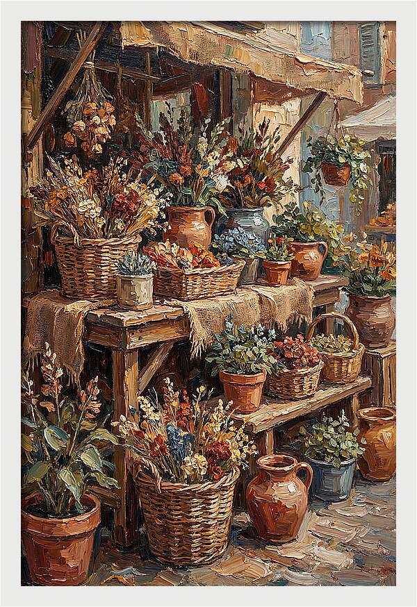 Outdoor Flower Market