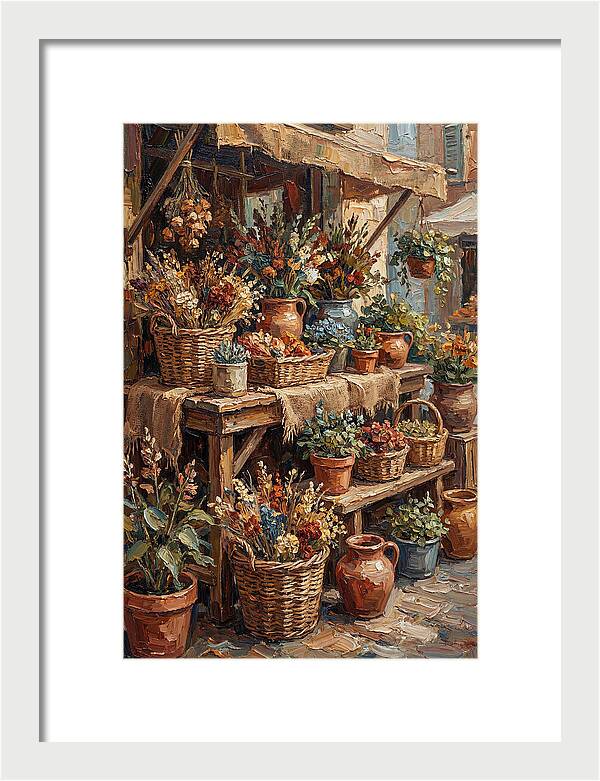 Outdoor Flower Market