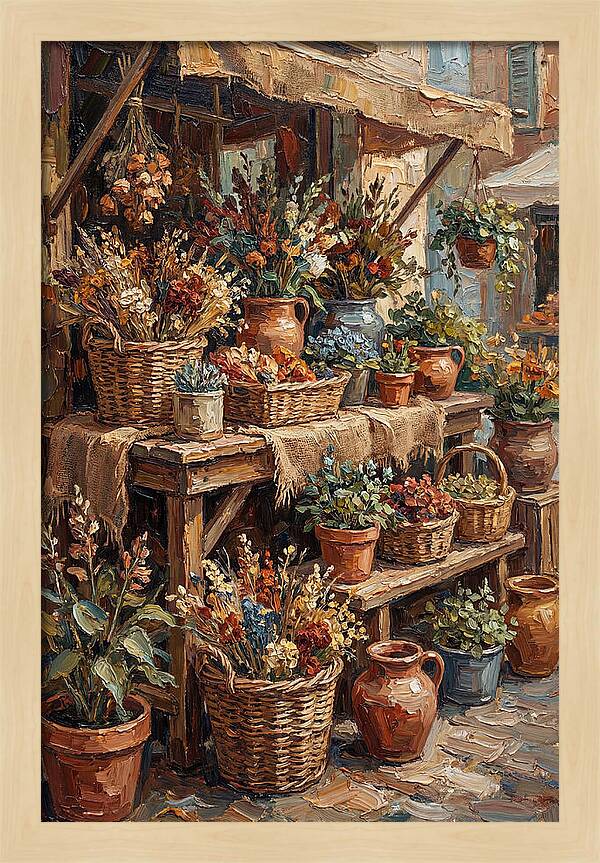 Outdoor Flower Market